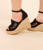 Juti Wedges in Black