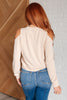 Carefully Crafted Cold Shoulder Blouse