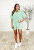 Comfort Me Striped Romper