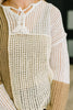 Corner of the Block Loose Knit Sweater