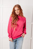 Crosswalk Textured Hoodie in Rose