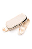 Everywhere I Go Crossbody Belt Bag in Ivory