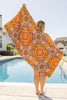 Luxury Beach Towel in Boho Medallions