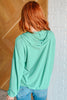 I Am the City Hooded Pullover in Mint