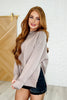 It's The Little Things Relaxed Scuba Pullover in Cocoa