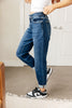 London Midrise Cuffed Boyfriend Jeans