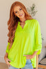 Lizzy Top in Neon Green