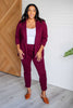 Magic 3/4 Blazer in Wine