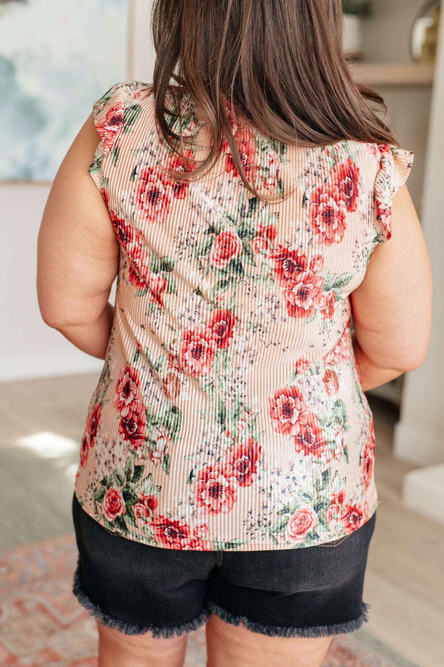 Making Me Blush Floral Top