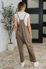 Mood Match Relaxed Spaghetti Strap Jumpsuit in Mocha