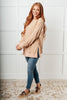 No Plain Jane Oversized Sweatshirt in Khaki