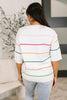 Normal Volume Striped Sweater