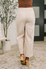 Only Pair High Waisted Wide Leg Bottoms in Linen