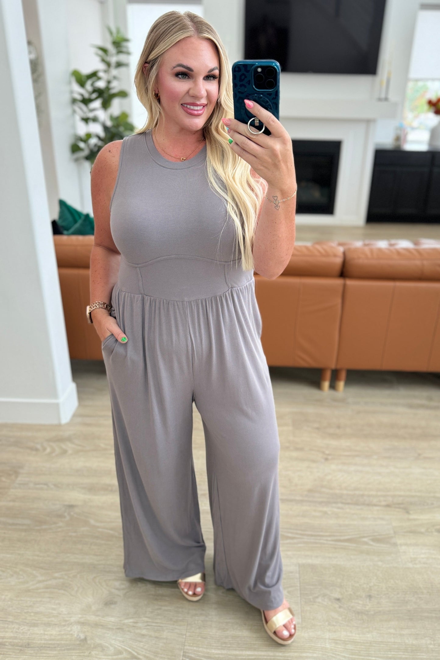 PREORDER: Hilary Wide Leg Jumpsuit in Three Colors