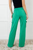 Race to Relax Cargo Pants in Emerald Green