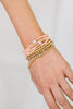 Rose & Radiance Bracelet Set in Pink and Gold