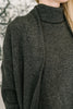 Signature Open Front Cardigan Set in Black