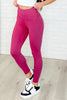 Squat Squad High Waisted Leggings in Raspberry