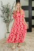 Strolling By Floral Maxi Dress