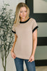 Sure Seems Sweet Contrast Trim Sleeveless Sweater