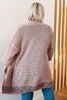 The Way It Was Cardigan in Mauve