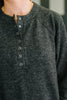 Urban Flux Scooped Hi-Low Long Pullover in Black