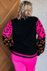 Wild About You Animal Print Sweater