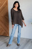 Wishy Washy Mineral Washed Oversized Top