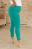 Magic Ankle Crop Skinny Pants in Kelly Green