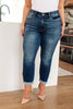 London Midrise Cuffed Boyfriend Jeans