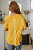 New Edition Mineral Wash T Shirt Yellow