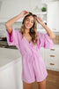 Purple Promise Romper