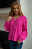 Very Refined V-Neck Blouse